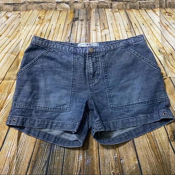 Tommy Hilfiger Blue Denim Jean 4” Inseam Cotton Shorts - Picture 1 of 4